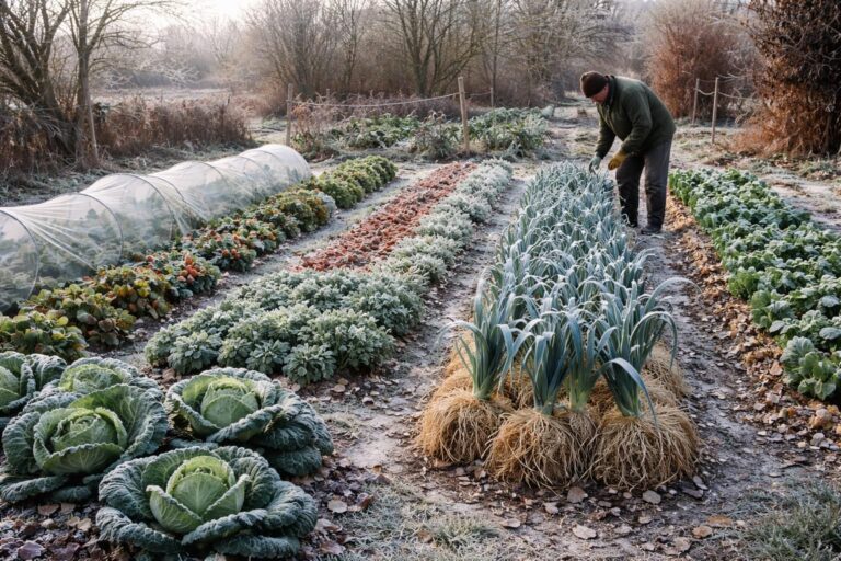 découvrez comment créer un potager d’hiver en pleine terre pour cultiver légumes et herbes tout au long de la saison froide et profiter d’une récolte fraîche chez vous.