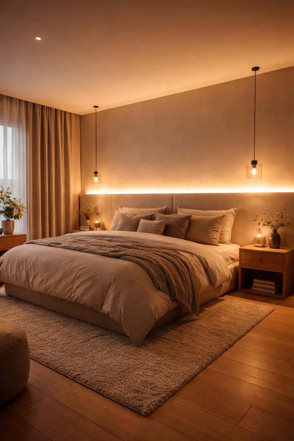 apprenez &agrave; cr&eacute;er une ambiance nocturne chaleureuse et apaisante gr&acirc;ce &agrave; l'&eacute;clairage indirect. d&eacute;couvrez des astuces pour illuminer vos espaces avec douceur et style.