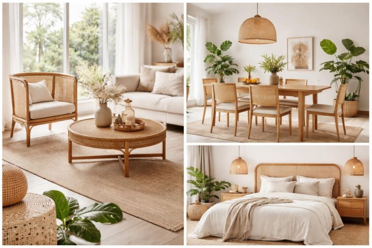 découvrez comment décorer avec du cannage dans différentes pièces de votre maison pour un style naturel et élégant, alliant charme vintage et modernité.