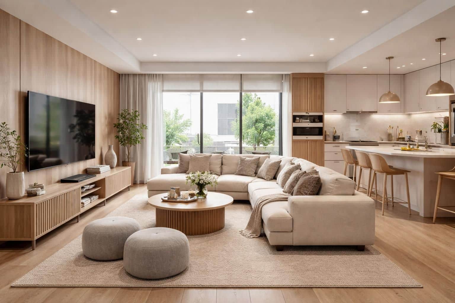 d&eacute;couvrez nos conseils pour d&eacute;corer un s&eacute;jour ouvert sur la cuisine, alliant style et fonctionnalit&eacute; pour un espace convivial et harmonieux.