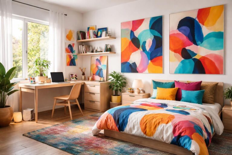 découvrez comment décorer une chambre d’ado avec un style arty unique, mêlant créativité et couleurs pour un espace à la fois tendance et inspirant.