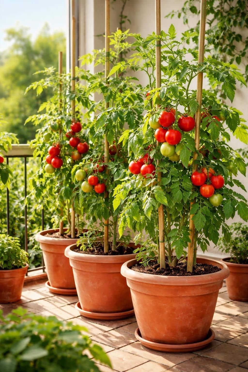 apprenez &agrave; faire pousser des tomates sur votre balcon facilement gr&acirc;ce &agrave; nos conseils pratiques pour un potager urbain r&eacute;ussi.