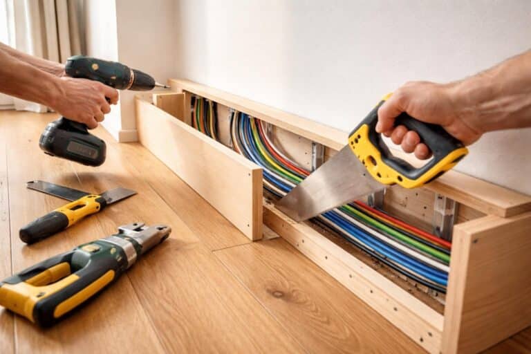 découvrez comment créer un coffrage efficace pour dissimuler vos câbles et optimiser l'esthétique de vos espaces tout en assurant la sécurité.