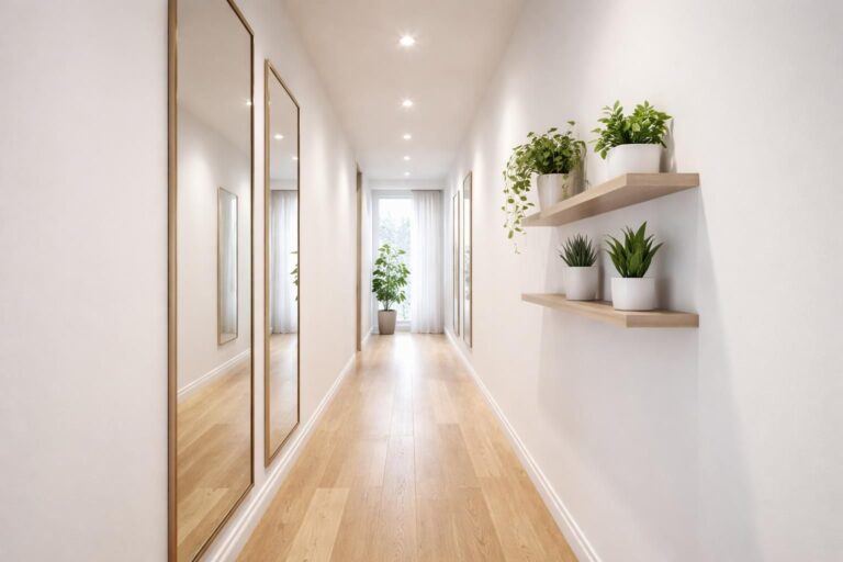 découvrez des idées efficaces pour agrandir visuellement un couloir et maximiser l'espace avec style et luminosité.