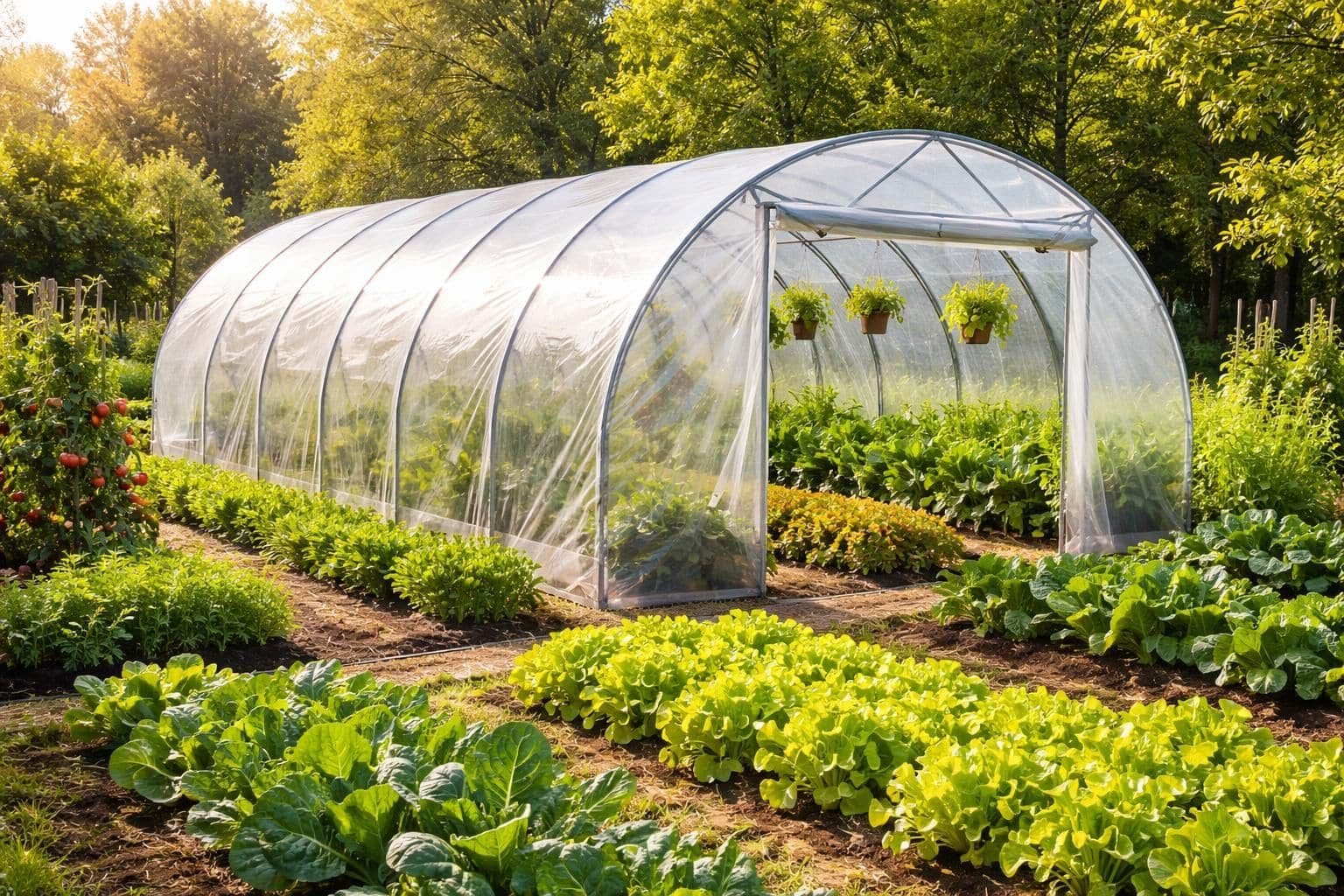 découvrez comment installer une serre tunnel pour prolonger la période de culture et protéger vos plantes des intempéries efficacement.