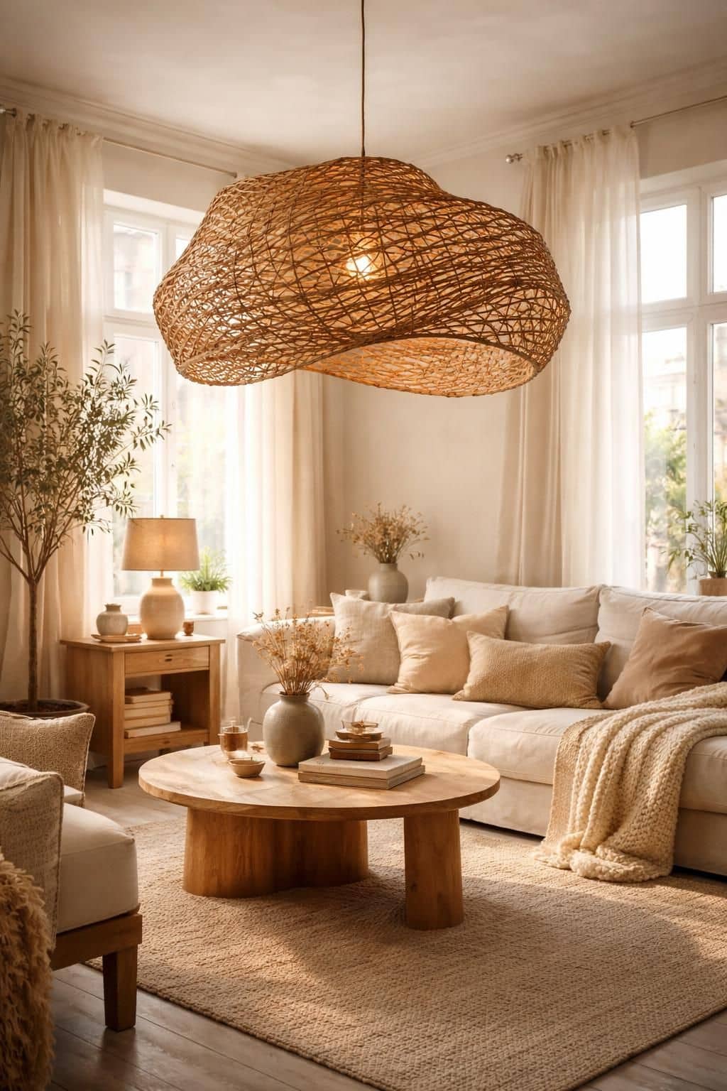 découvrez comment intégrer des suspensions artisanales en rotin pour apporter une touche naturelle et élégante à votre intérieur.