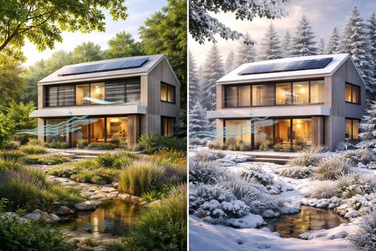 découvrez comment optimiser le confort de votre maison passive en été comme en hiver grâce à des solutions efficaces et durables pour un habitat sain et économique.