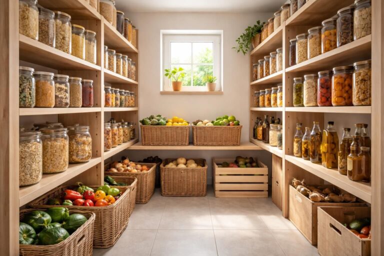 conseils pratiques pour optimiser un cellier afin de maximiser le stockage alimentaire en conservant fraîcheur et organisation.