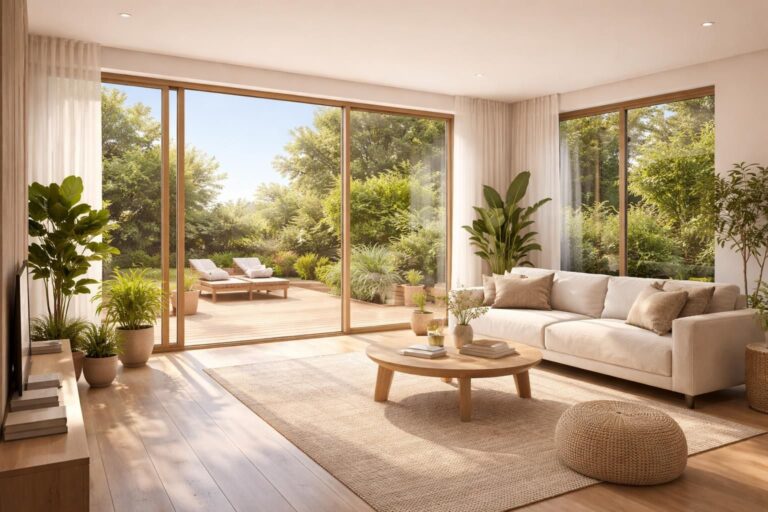 découvrez comment optimiser votre séjour avec des baies vitrées plein sud pour maximiser la lumière naturelle, profiter d'une vue panoramique et améliorer le confort de votre intérieur.