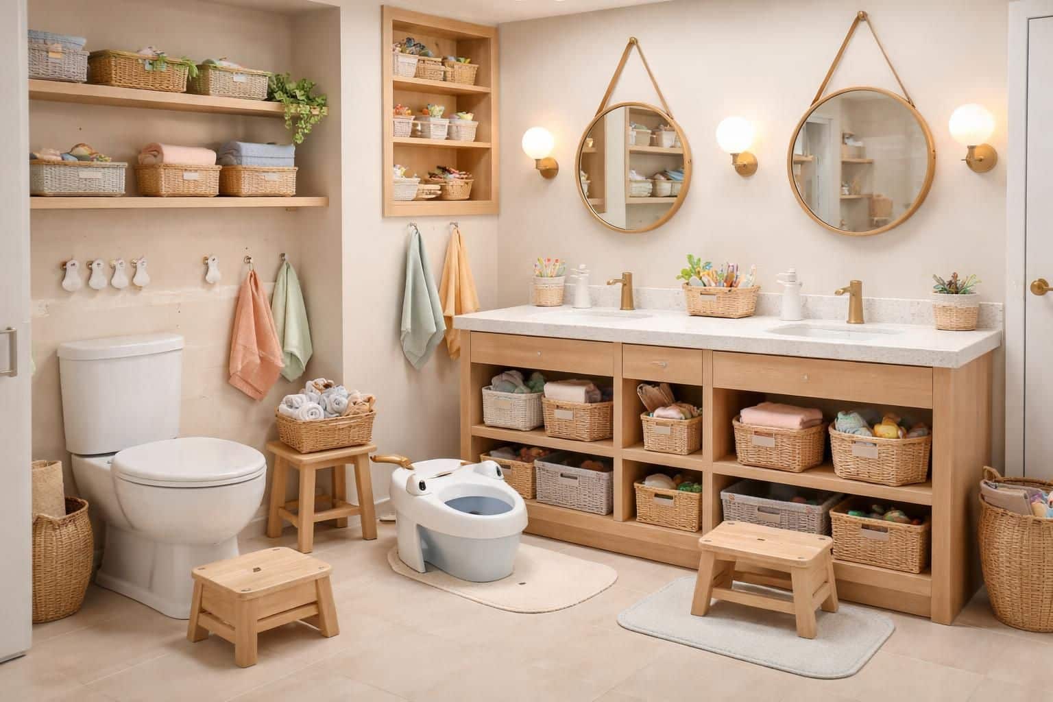 d&eacute;couvrez des astuces pratiques pour organiser une salle de bain familiale avec enfants, alliant fonctionnalit&eacute;, s&eacute;curit&eacute; et convivialit&eacute; pour toute la famille.