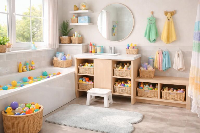 découvrez des astuces pratiques pour organiser une salle de bain familiale avec enfants, alliant sécurité, fonctionnalité et gain de place pour faciliter le quotidien.