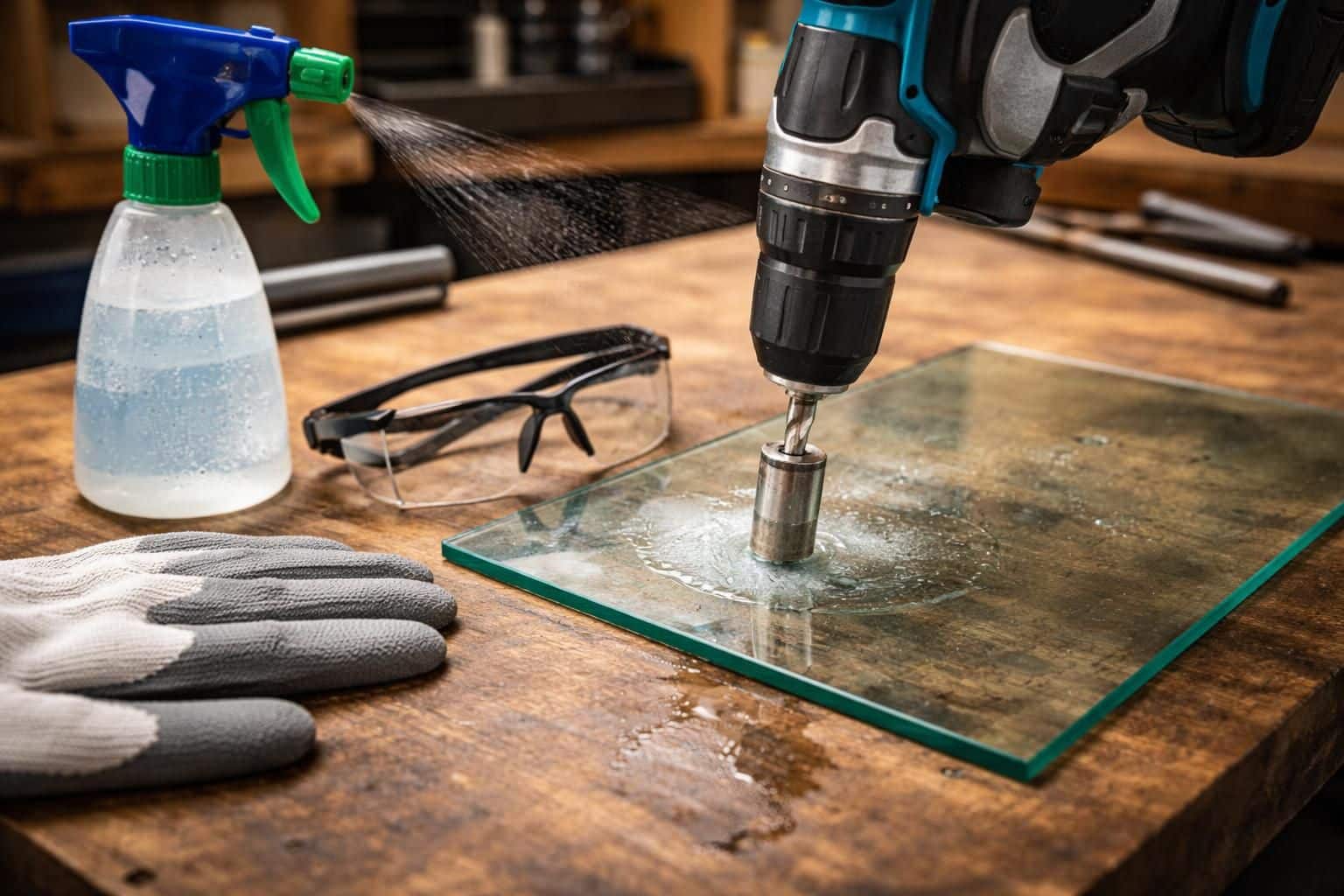 d&eacute;couvrez comment percer du verre efficacement et en toute s&eacute;curit&eacute; gr&acirc;ce &agrave; une m&egrave;che diamant. guide &eacute;tape par &eacute;tape pour r&eacute;ussir vos travaux de bricolage.