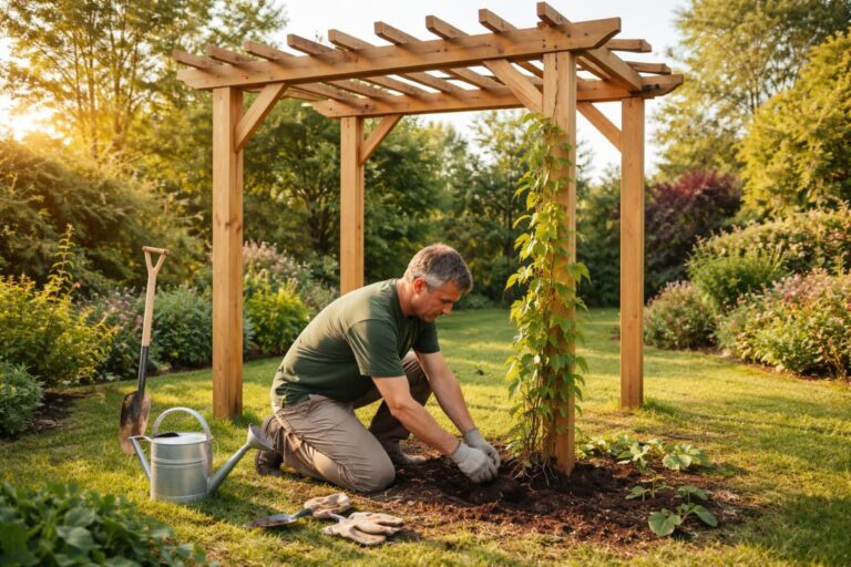 découvrez comment planter une vigne sur une pergola extérieure pour créer un espace ombragé et décoratif dans votre jardin, en suivant nos conseils pratiques étape par étape.