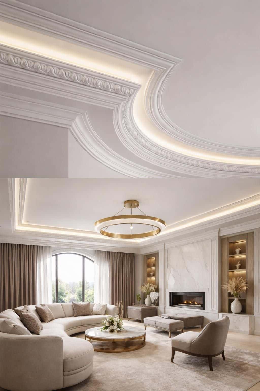 découvrez comment poser des corniches en polyuréthane au plafond facilement et rapidement pour sublimer votre décoration intérieure avec style.