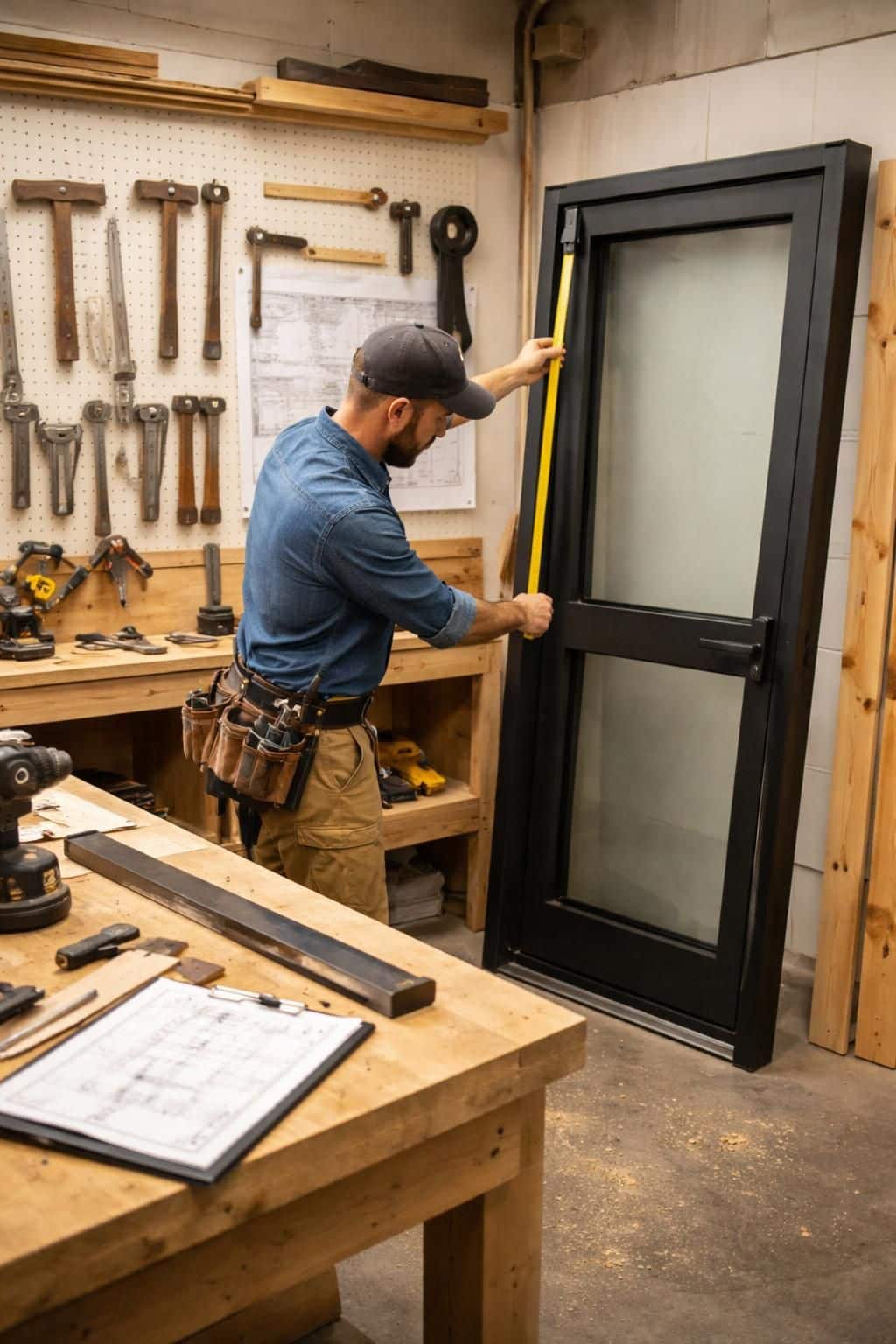 d&eacute;couvrez comment poser une porte de service sur mesure facilement et efficacement gr&acirc;ce &agrave; notre guide &eacute;tape par &eacute;tape.