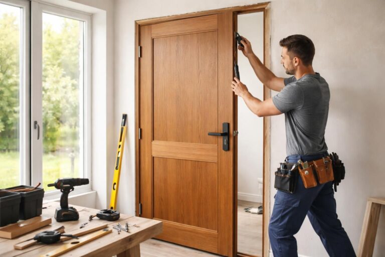 découvrez comment poser une porte de service sur mesure facilement et efficacement avec nos conseils et astuces professionnels.