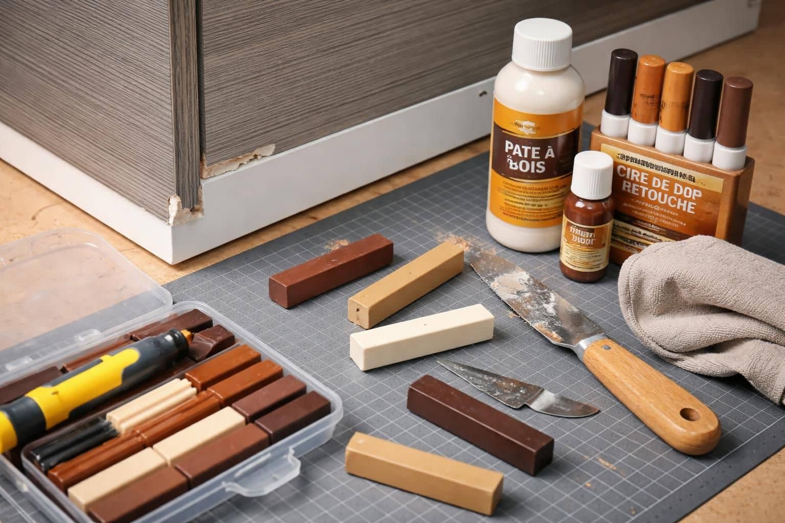 découvrez comment réparer facilement un meuble en mélaminé écaillé pour lui redonner un aspect neuf et prolonger sa durée de vie.