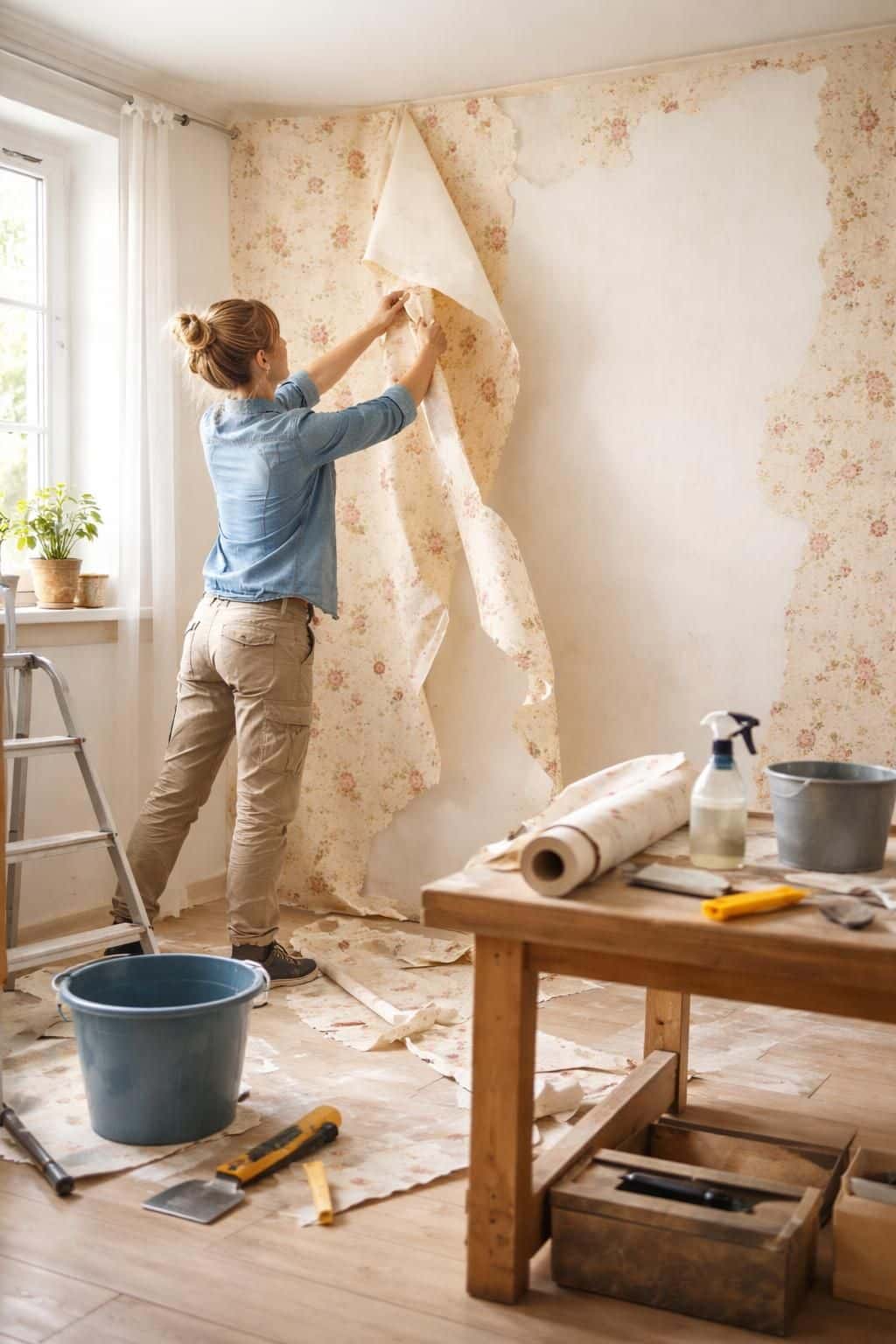 d&eacute;couvrez des m&eacute;thodes efficaces pour retirer du papier peint difficile sans ab&icirc;mer vos murs, avec des astuces et conseils pratiques pour un r&eacute;sultat impeccable.