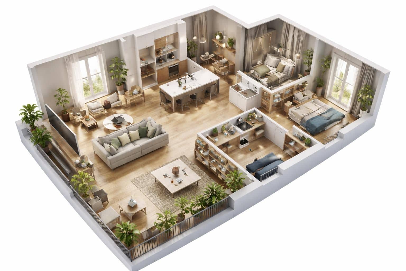 d&eacute;couvrez comment utiliser un plan 3d pour visualiser et optimiser la r&eacute;novation de votre appartement t3 avant de commencer les travaux.