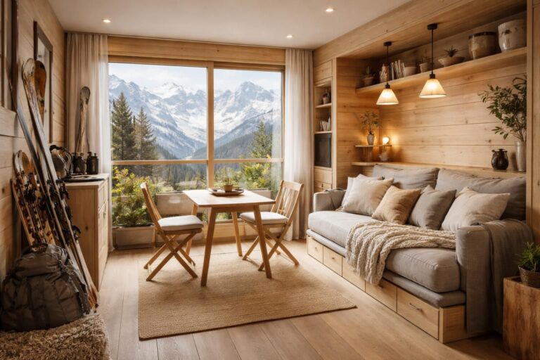 découvrez comment aménager un studio cabine en montagne de manière fonctionnelle et conviviale pour optimiser chaque mètre carré et profiter pleinement de votre espace.