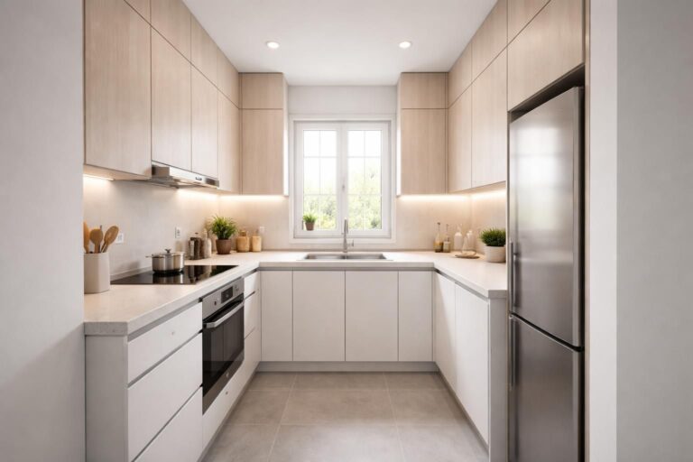 découvrez comment aménager une cuisine en u fonctionnelle et optimisée dans un espace de 8m² pour allier praticité et style.