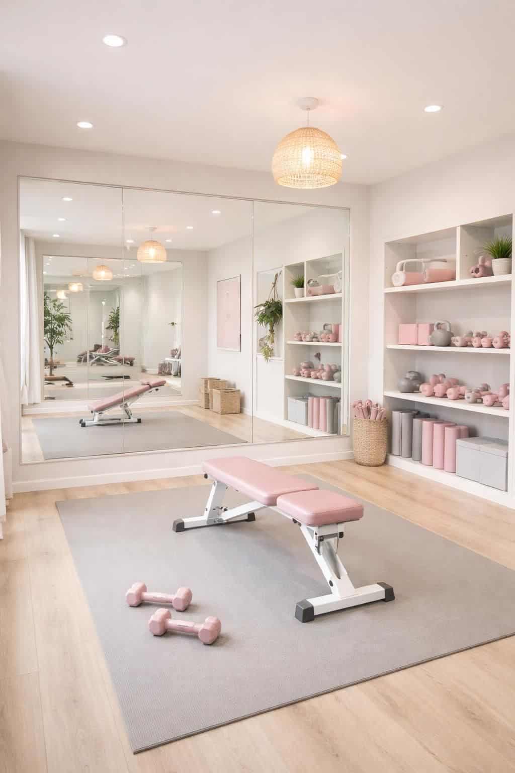 d&eacute;couvrez comment am&eacute;nager une salle de sport f&eacute;minine &agrave; domicile, avec des conseils pratiques pour cr&eacute;er un espace motivant, confortable et adapt&eacute; &agrave; vos besoins.