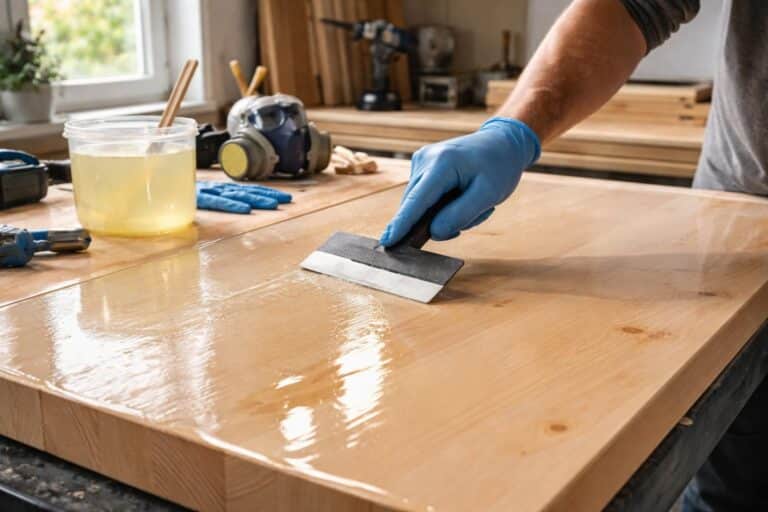 apprenez à appliquer de la résine sur un plan de travail grâce à nos conseils pratiques pour un rendu lisse, durable et esthétique.