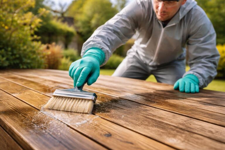 découvrez comment appliquer un traitement fongicide sur bois extérieur pour protéger vos surfaces en bois contre les moisissures, champignons et autres dégradations, tout en assurant leur durabilité et beauté.