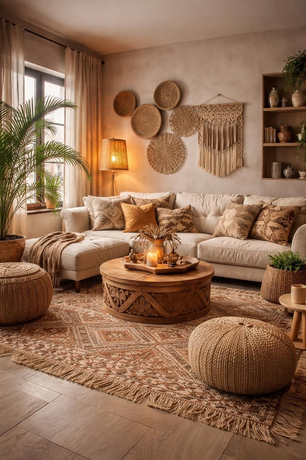 d&eacute;couvrez comment associer avec style les motifs ethniques et le mobilier contemporain pour cr&eacute;er un int&eacute;rieur unique et harmonieux alliant tradition et modernit&eacute;.