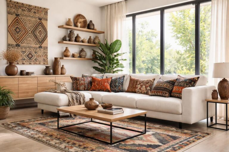 découvrez comment associer avec style les motifs ethniques aux meubles contemporains pour un intérieur unique et harmonieux.