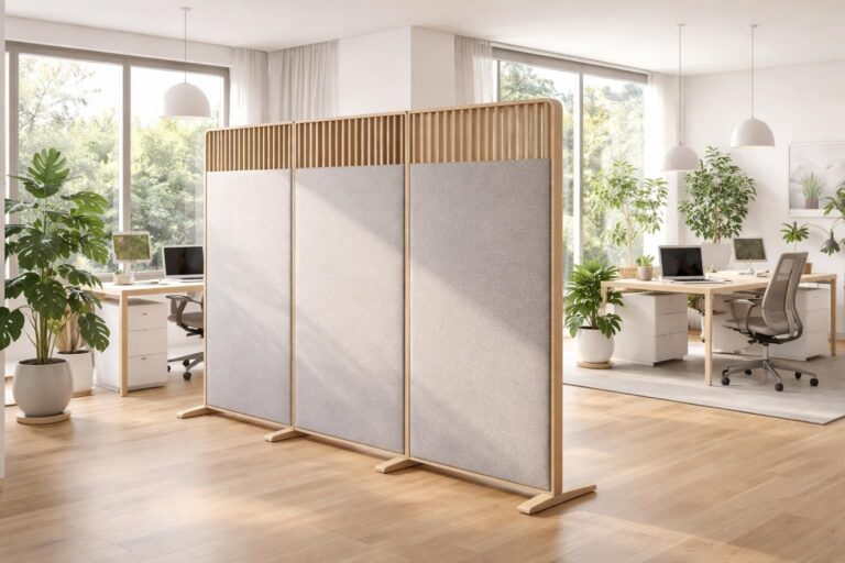 découvrez notre cloison acoustique légère idéale pour open space à la maison, offrant isolation phonique et design moderne pour un espace de vie calme et convivial.