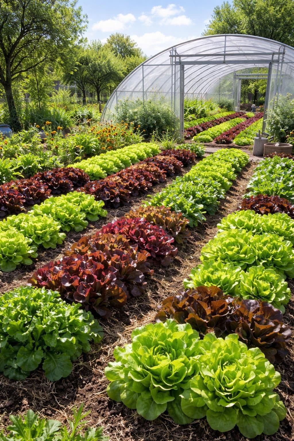 d&eacute;couvrez comment cultiver des salades toute l&rsquo;ann&eacute;e gr&acirc;ce &agrave; nos conseils pratiques pour un potager productif en toutes saisons.