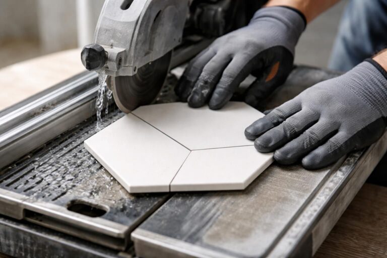 apprenez à découper du carrelage hexagonal sans éclat grâce à nos conseils et techniques faciles à suivre pour un résultat professionnel et soigné.