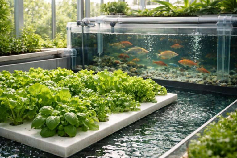 découvrez les techniques pour faire pousser des plantes en aquaponie et créez un équilibre naturel entre poissons et végétaux pour une culture durable et écologique.