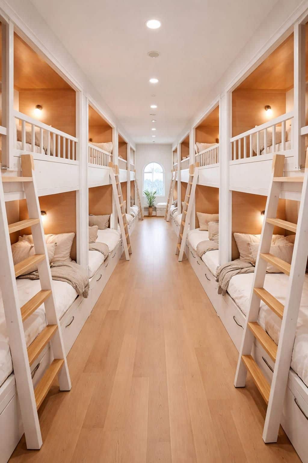 apprenez comment installer des lits superposés dans un couloir large pour optimiser l'espace de votre maison tout en gardant un design pratique et élégant.