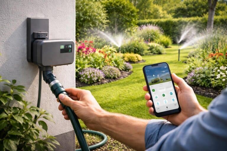 découvrez comment installer un système d'arrosage piloté par smartphone pour un jardin facile à gérer, économique et moderne.