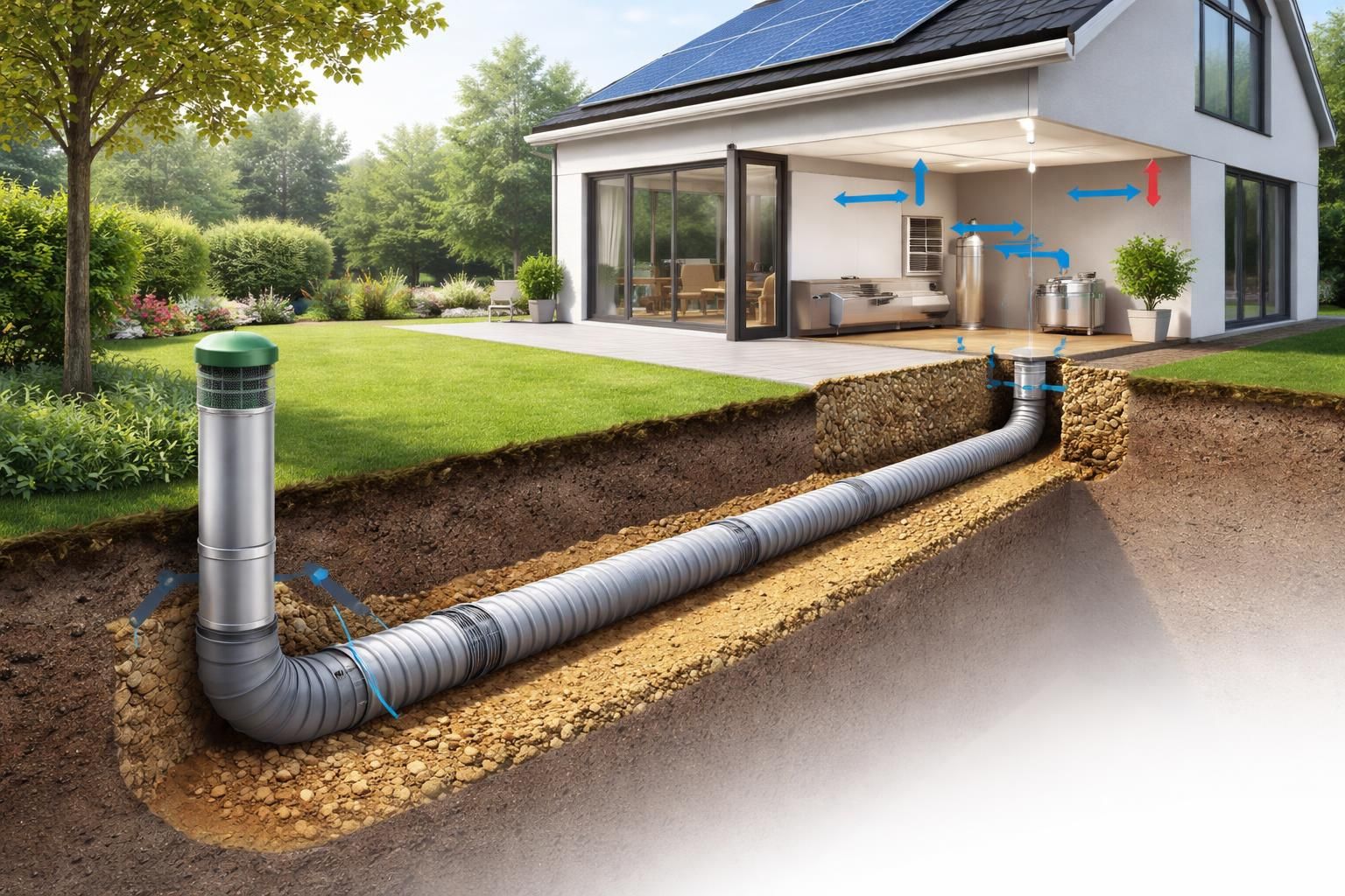 d&eacute;couvrez comment installer un puits canadien pour pr&eacute;chauffer l'air de votre habitation, r&eacute;duire votre consommation &eacute;nerg&eacute;tique et am&eacute;liorer le confort int&eacute;rieur naturellement.