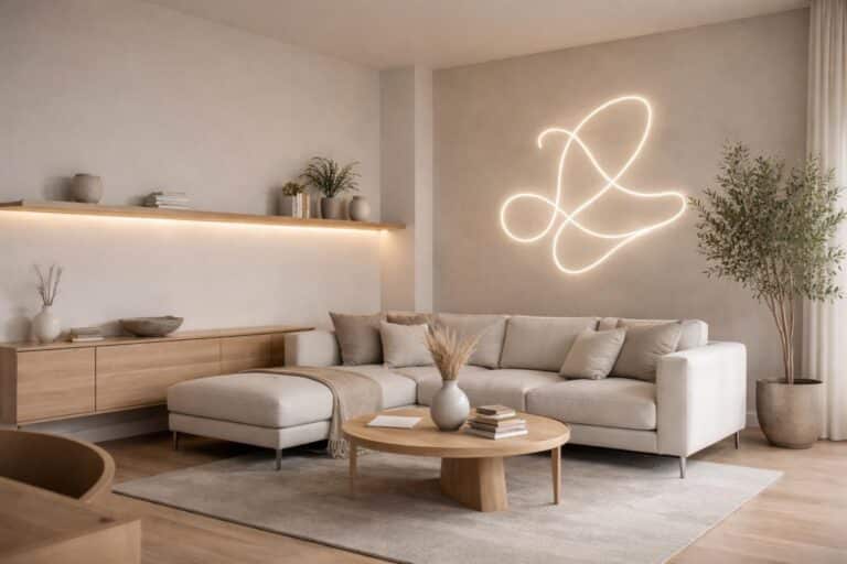 découvrez comment intégrer des néons déco dans votre intérieur pour une touche lumineuse et moderne, sans créer une ambiance gaming.