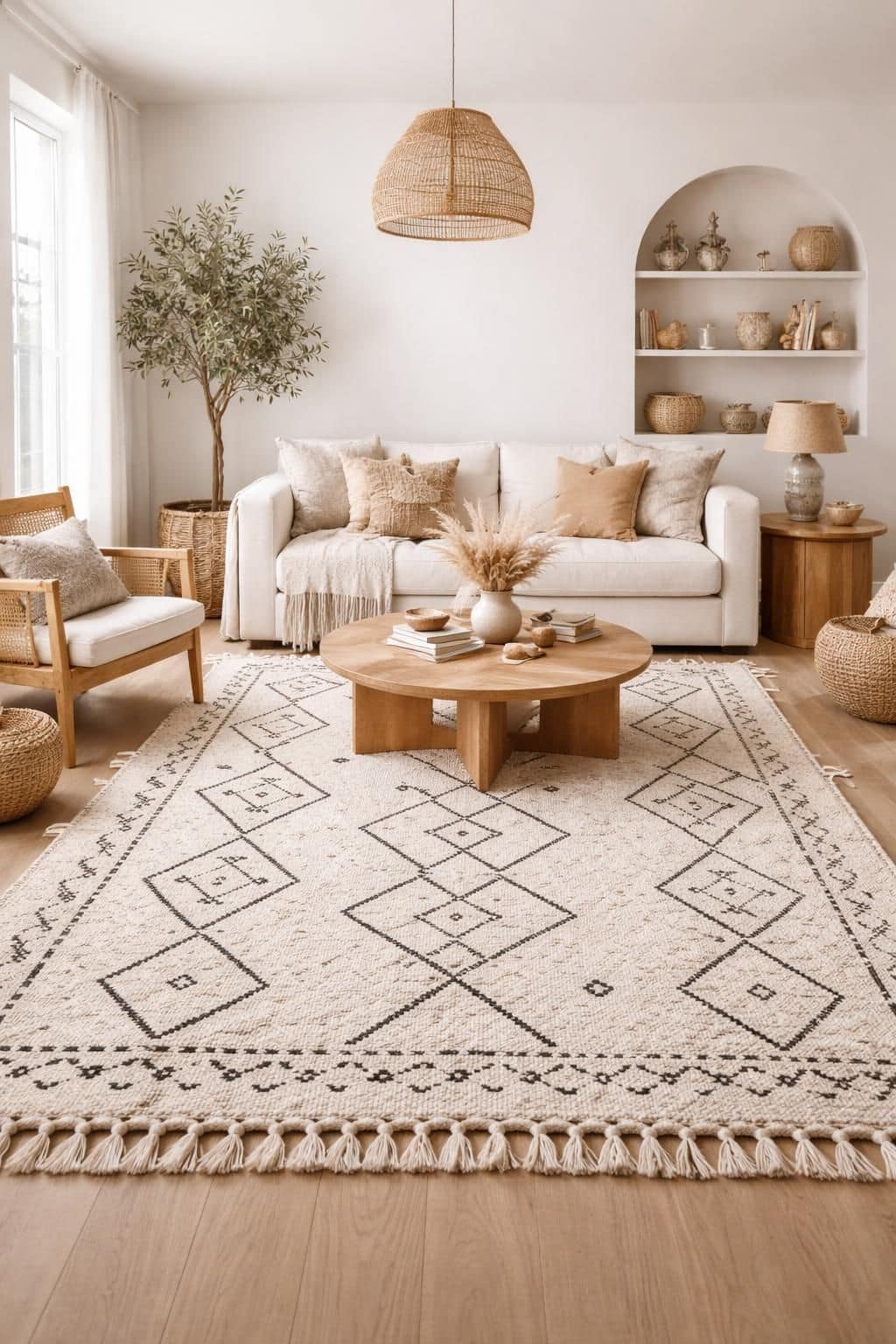 d&eacute;couvrez comment int&eacute;grer un tapis berb&egrave;re pour sublimer une d&eacute;coration moderne, alliant tradition et style contemporain avec &eacute;l&eacute;gance et authenticit&eacute;.