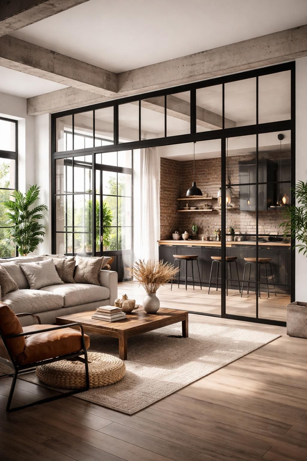 d&eacute;couvrez comment int&eacute;grer une verri&egrave;re d&eacute;co dans votre s&eacute;jour pour apporter lumi&egrave;re, charme et s&eacute;paration &eacute;l&eacute;gante &agrave; votre espace de vie.