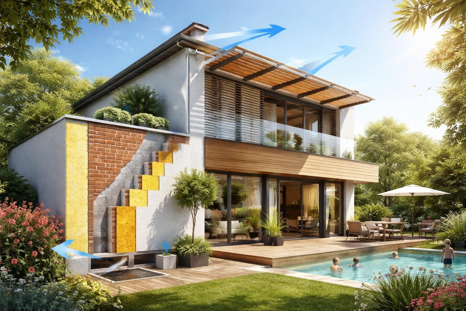 d&eacute;couvrez comment isoler efficacement votre maison pour prot&eacute;ger votre int&eacute;rieur de la canicule et maintenir une temp&eacute;rature agr&eacute;able toute l'&eacute;t&eacute;.