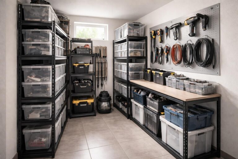 découvrez comment optimiser un local technique en maximisant l'espace de rangement utile pour un environnement ordonné et fonctionnel.