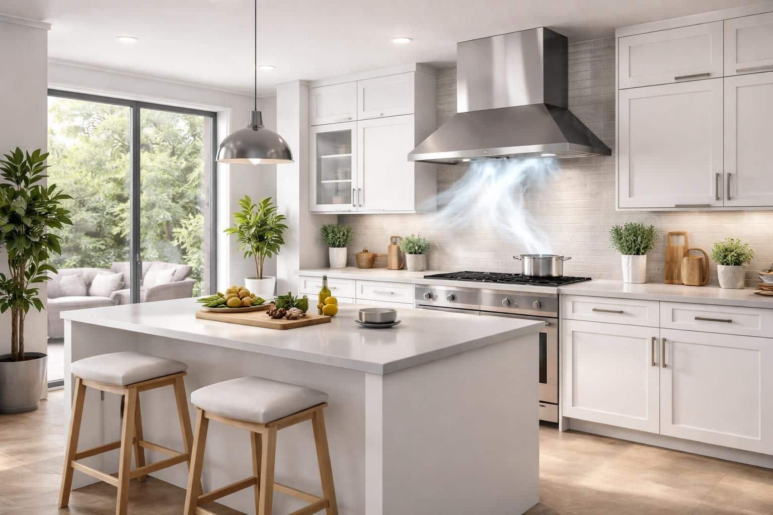 d&eacute;couvrez des astuces efficaces pour r&eacute;duire les odeurs dans une cuisine ouverte et profiter d'un espace agr&eacute;able et frais au quotidien.