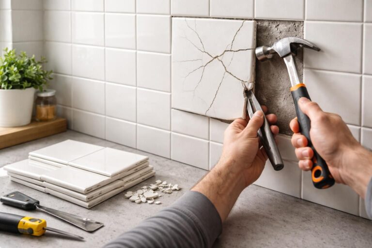 découvrez comment remplacer facilement un carreau mural fissuré grâce à notre guide étape par étape, pour restaurer la beauté et la solidité de votre mur.