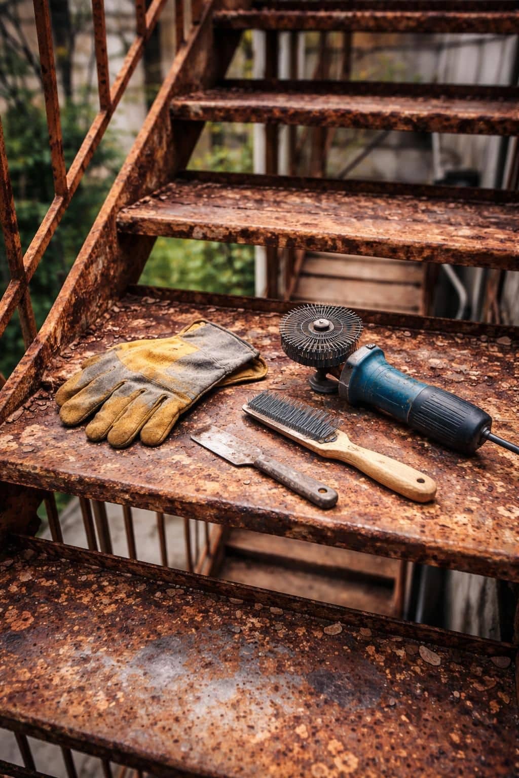 découvrez comment rénover un escalier métallique rouillé grâce à nos conseils pratiques pour enlever la rouille, protéger et redonner vie à votre escalier.