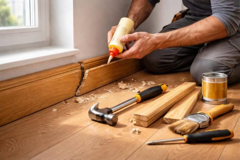 apprenez comment réparer facilement une plinthe en bois cassée grâce à nos conseils pratiques et étapes simples pour redonner vie à vos moulures.