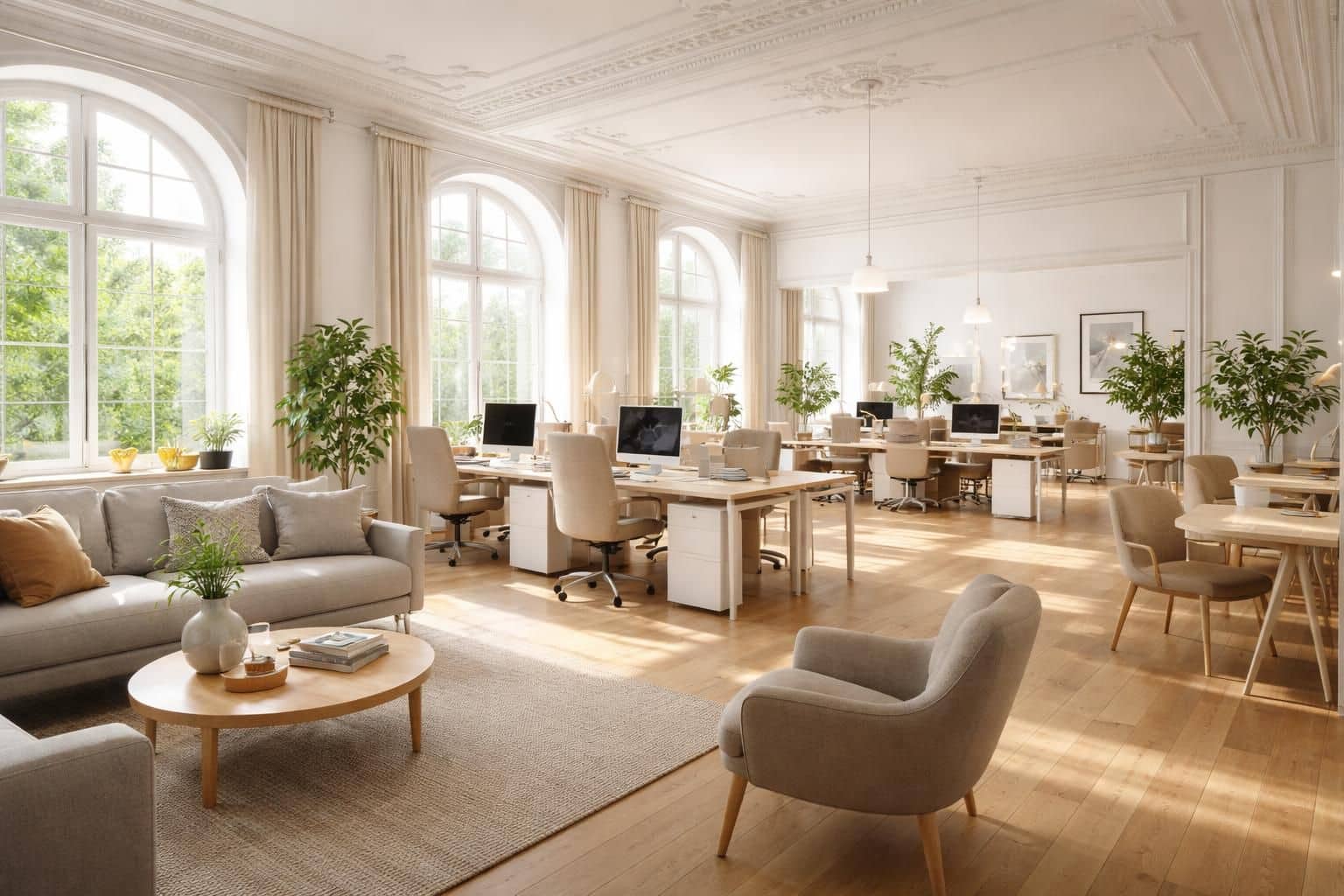 d&eacute;couvrez comment transformer un vieux salon en un open space moderne, lumineux et convivial gr&acirc;ce &agrave; des astuces simples et un am&eacute;nagement optimal.