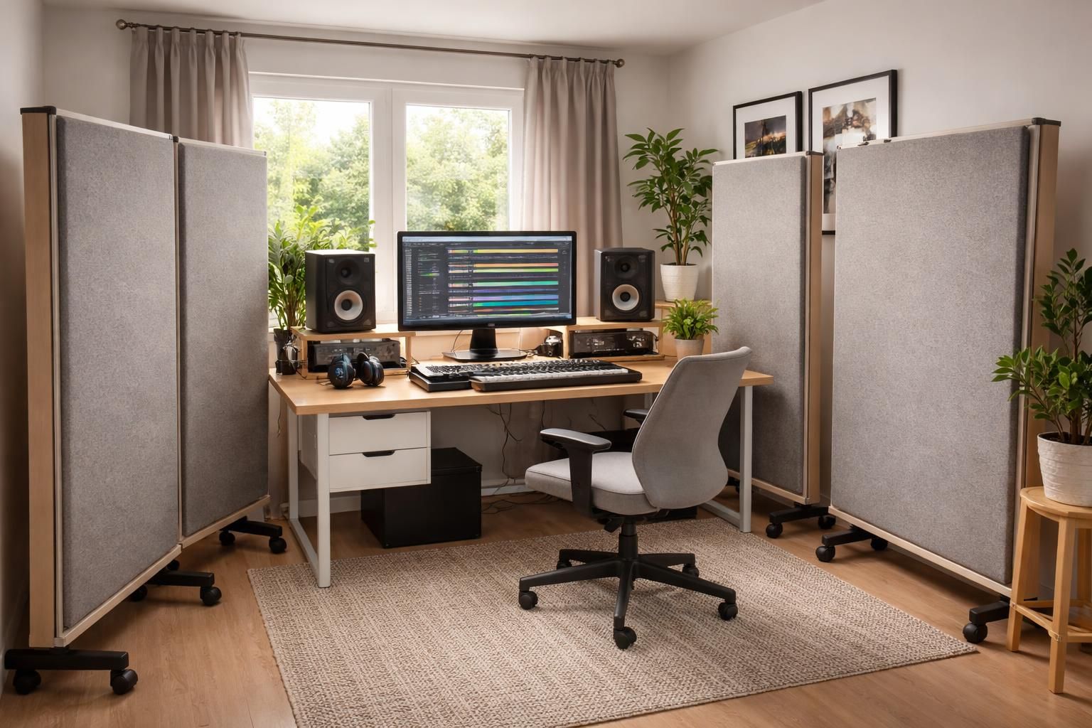 d&eacute;couvrez comment transformer une chambre en home studio musique am&eacute;nag&eacute; et &eacute;quip&eacute; pour enregistrer et produire vos morceaux dans un espace confortable et fonctionnel.