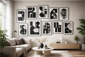 découvrez comment utiliser des affiches typographiques au mur pour personnaliser votre décoration intérieure avec style et modernité.