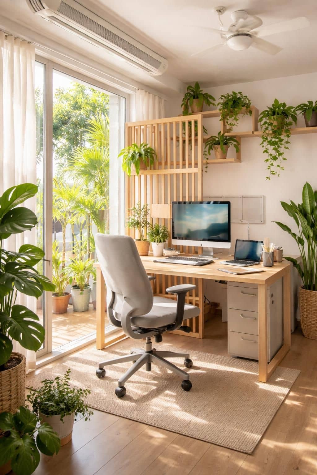 d&eacute;couvrez comment adapter votre habitat pour un t&eacute;l&eacute;travail efficace et confortable durant l'&eacute;t&eacute;, en optimisant l'am&eacute;nagement et la climatisation de votre espace de travail &agrave; domicile.